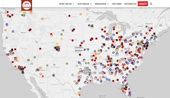 SPLC Hate Map