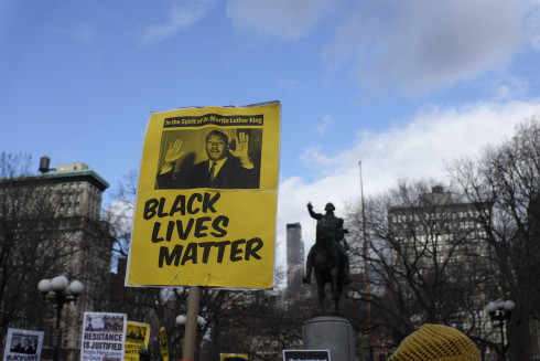 "Black Lives Matter" poster