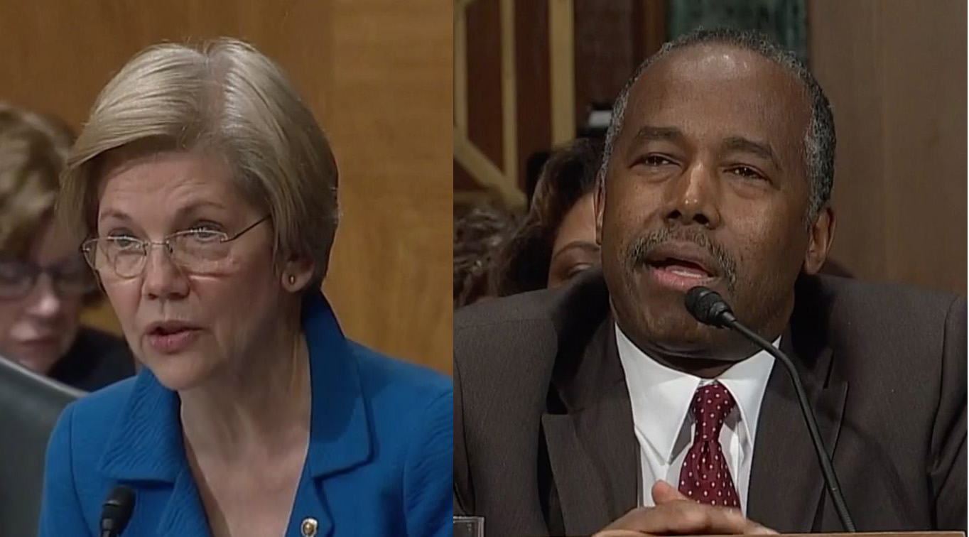 Presidential Conflict of Interest Act at Carson’s hearing