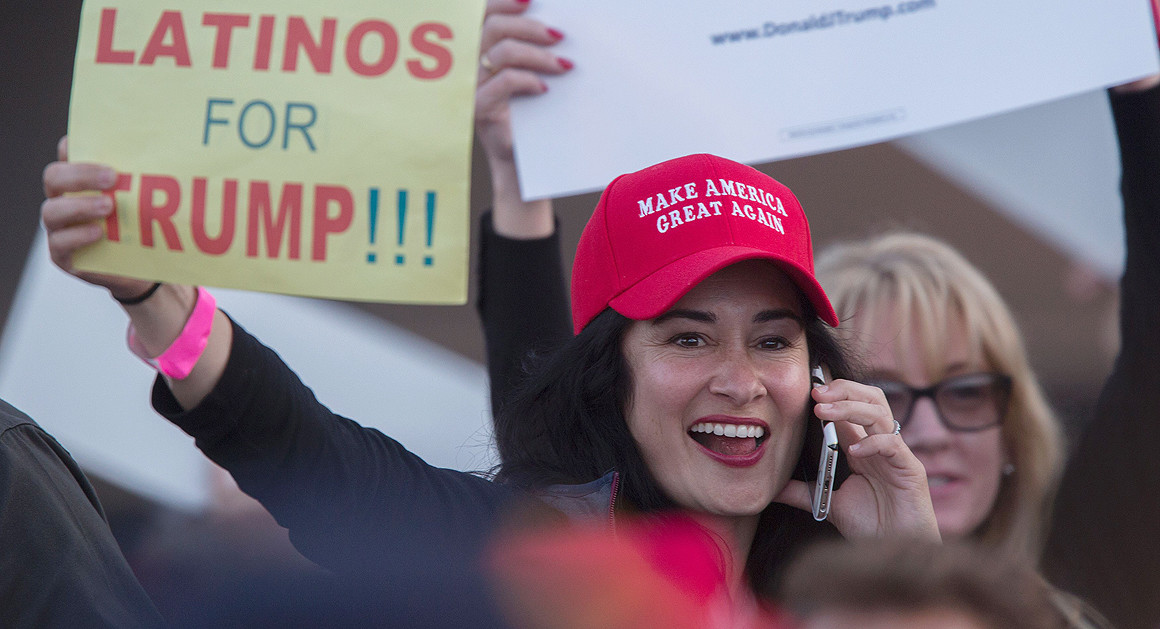 Trump’s “Hispanic Lite” Strategy May be Working