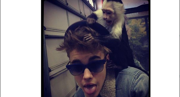 What happened to Justin Bieber’s pet monkey? Did the Germans keep him?