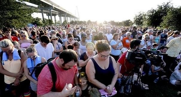 Thousands attend “Bridge to Peace” walk in Charleston