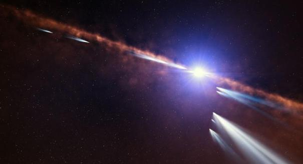 What do comets smell like?