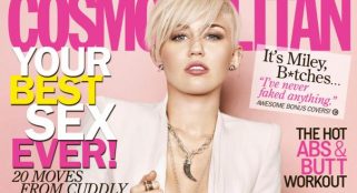 Miley Cyrus posts a picture of her engagement ring on Twitter