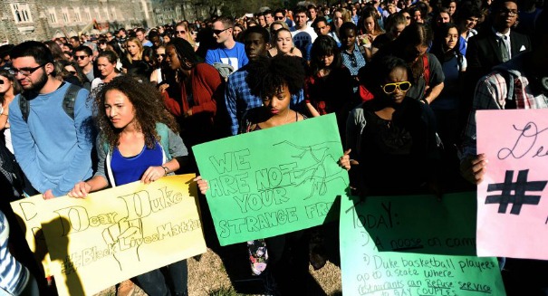 Shocking racist incident at Duke: noose found hanging from tree