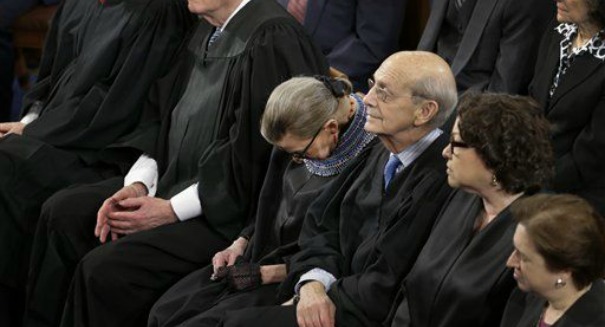 Justice Ginsburg: ‘I wasn’t 100 percent sober’ during Obama’s State of the Union address