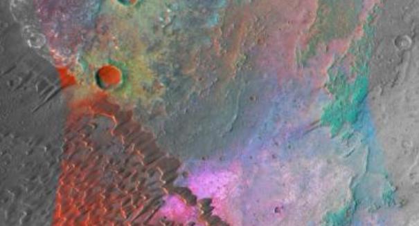 Researchers discover stronger evidence for granite on Mars in an ancient Martian volcano