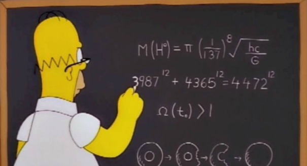 Homer Simpson discovered Higgs Boson 14 years before scientists proved its existence — or, maybe not