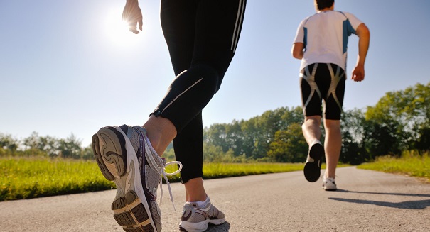 Jogging: Light is best for health