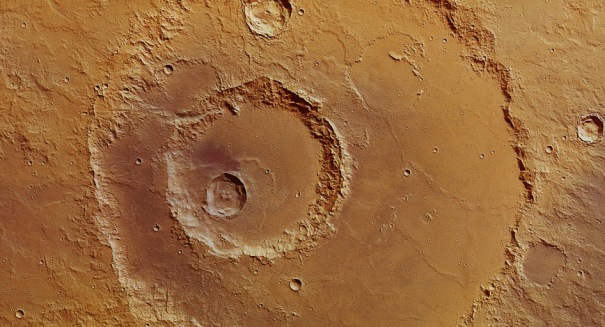 Mars crater is unlike any other