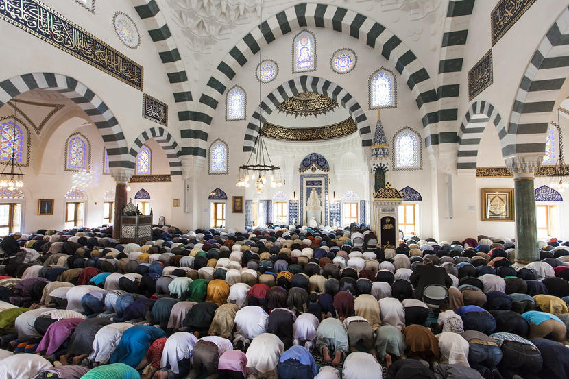 Muslim Mosque And The Mosque