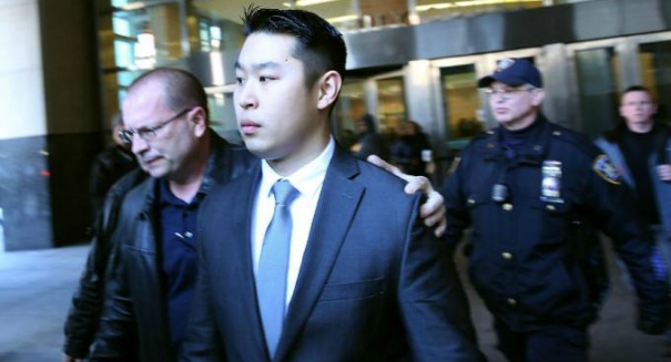 NYC officer pleads not guilty in shooting death of unarmed man in stairwell