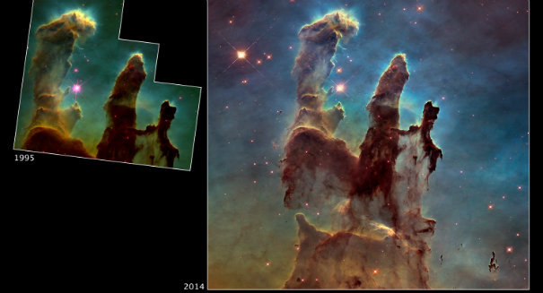 20 years on, new Hubble re-captures iconic image in hi-def