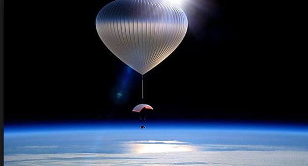 New balloon transportation system could take people to the edge of space