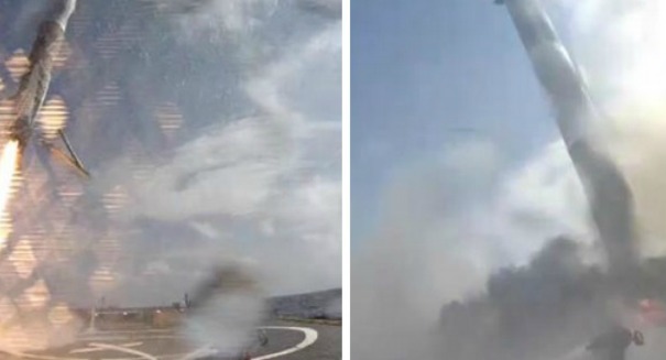 Elon Musk offers blunt assessment after his SpaceX Falcon rocket crashes into the sea in second landing attempt