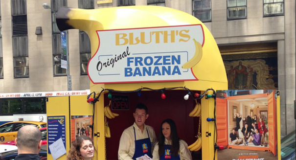 ‘Arrested Development’ banana stand hits New York