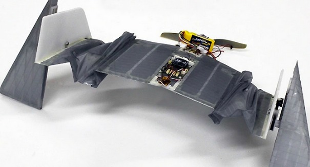 Watch the newly developed ‘vampire bat’ DALER drone walk and fly