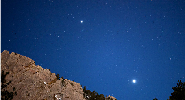 Venus and Jupiter are on a ‘collision’ course