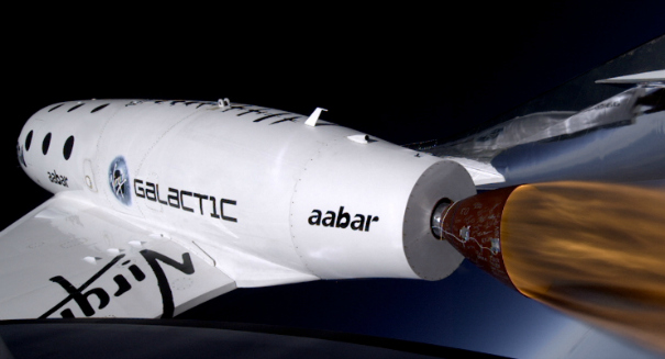 Watch footage from Virgin Galactic’s third supersonic test flight