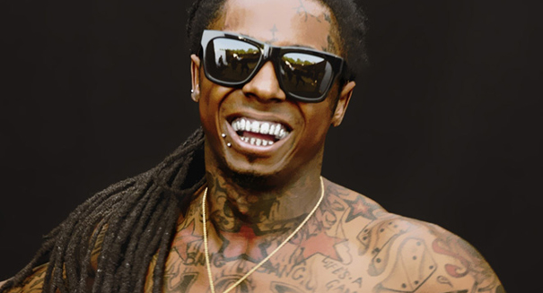 Lil Wayne tramples American flag