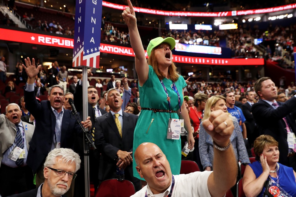 GOP convention has become a stomach-churning affair